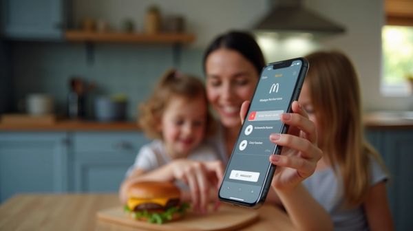 Optimisez vos commandes avec l'application McDonald's