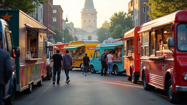 Savourez la cuisine de food trucks près de Saint-Priest