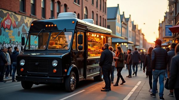 Savourez la gastronomie mobile des food trucks gourmets